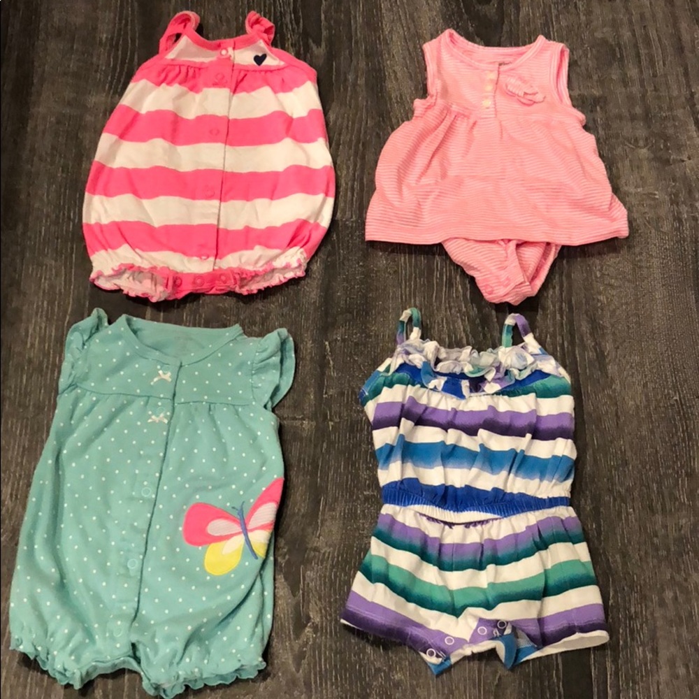 Baby girl rompers